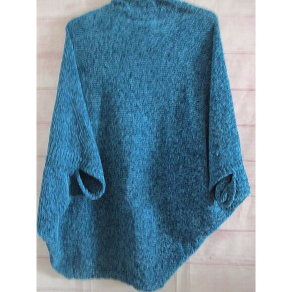 NYC Underground Batwing Cardigan Sweater One Size Fits Most Small to Large Blue - Picture 3 of 3